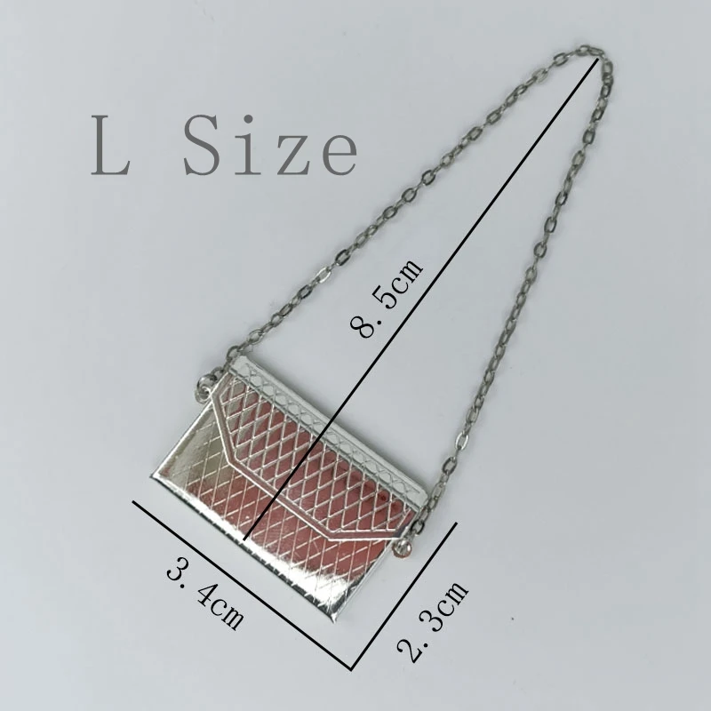 Fashion Metal Bag For 11.5" Doll Accessories Openable Chain Bag Purse For 1/6 BJD Doll Children's DIY Toys Gifts