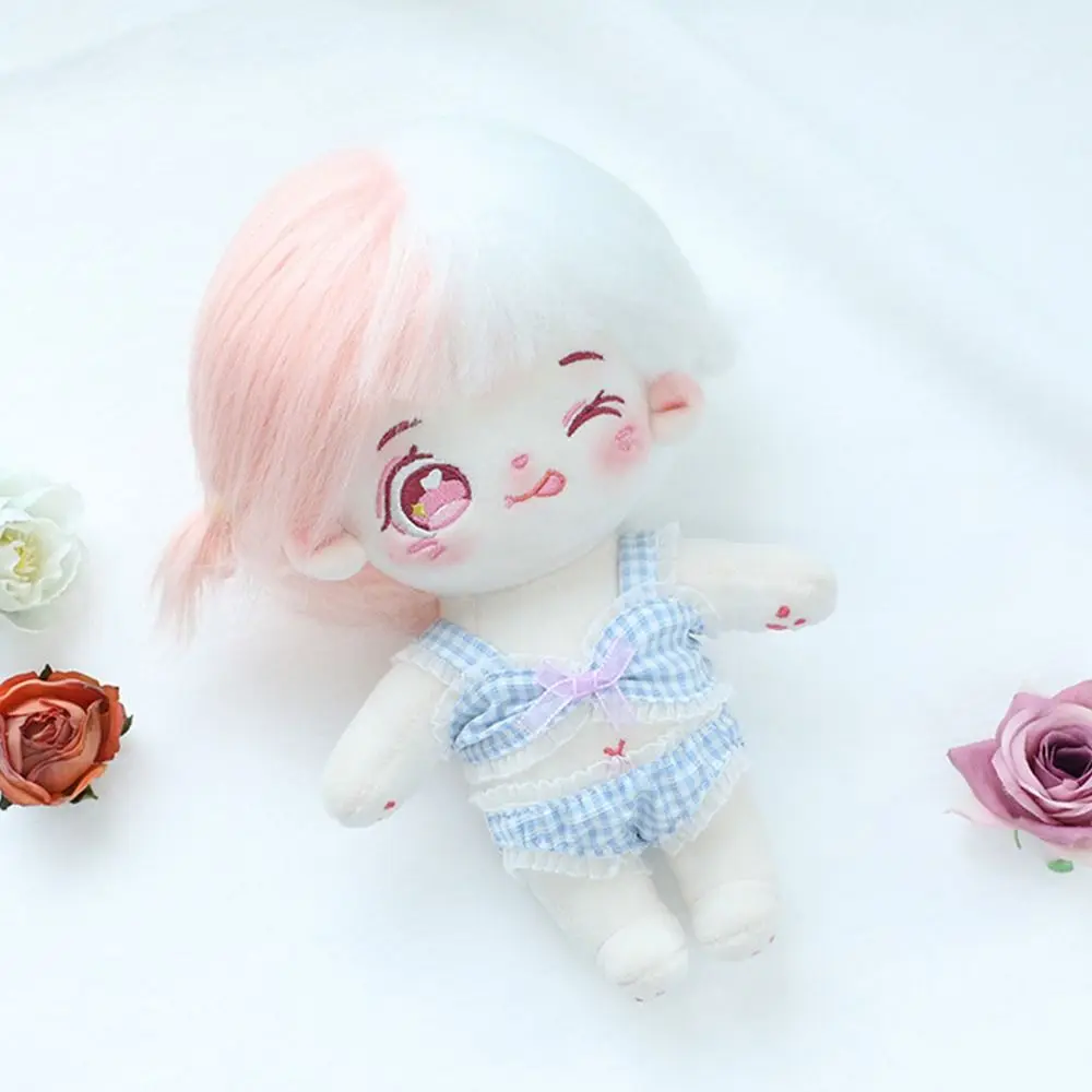 20CM Doll Clothes Swimwear Bathrobe Cute Cotton Lace Bowtie Bikini For Idol Korea Kpop EXO Super Star Dolls Toys Gift