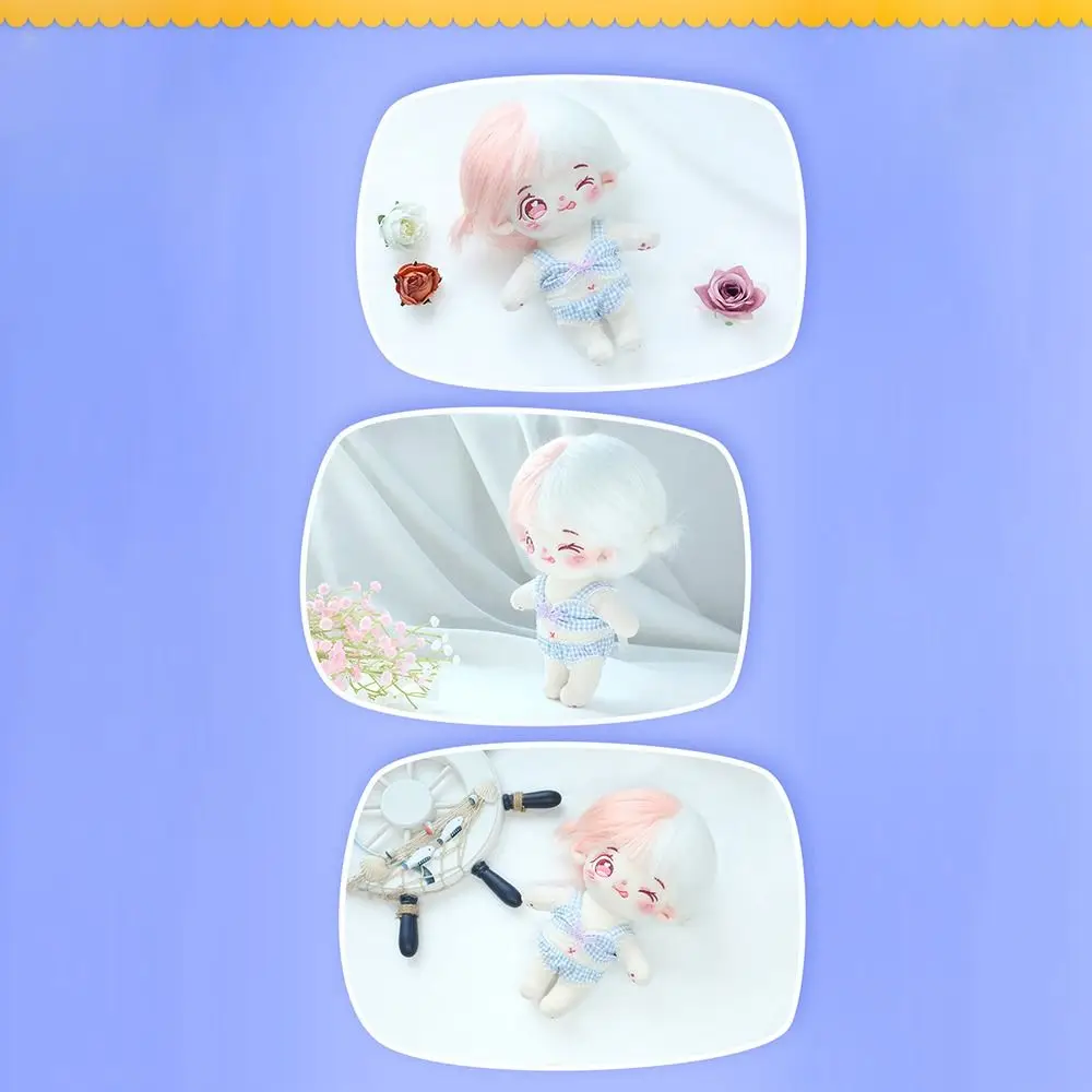 20CM Doll Clothes Swimwear Bathrobe Cute Cotton Lace Bowtie Bikini For Idol Korea Kpop EXO Super Star Dolls Toys Gift