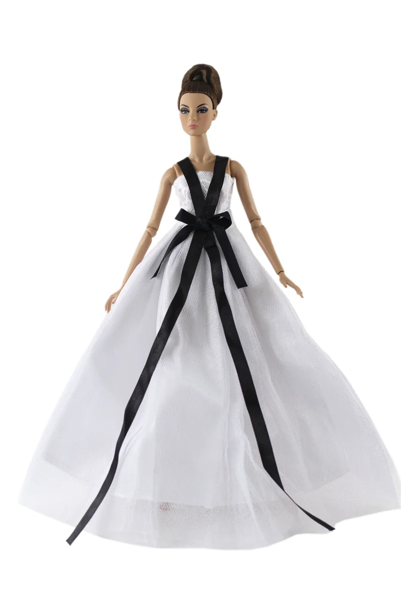 Handmade BABI Doll Clothes Dress Gown for 11.5 inch doll&body 1/6 #01