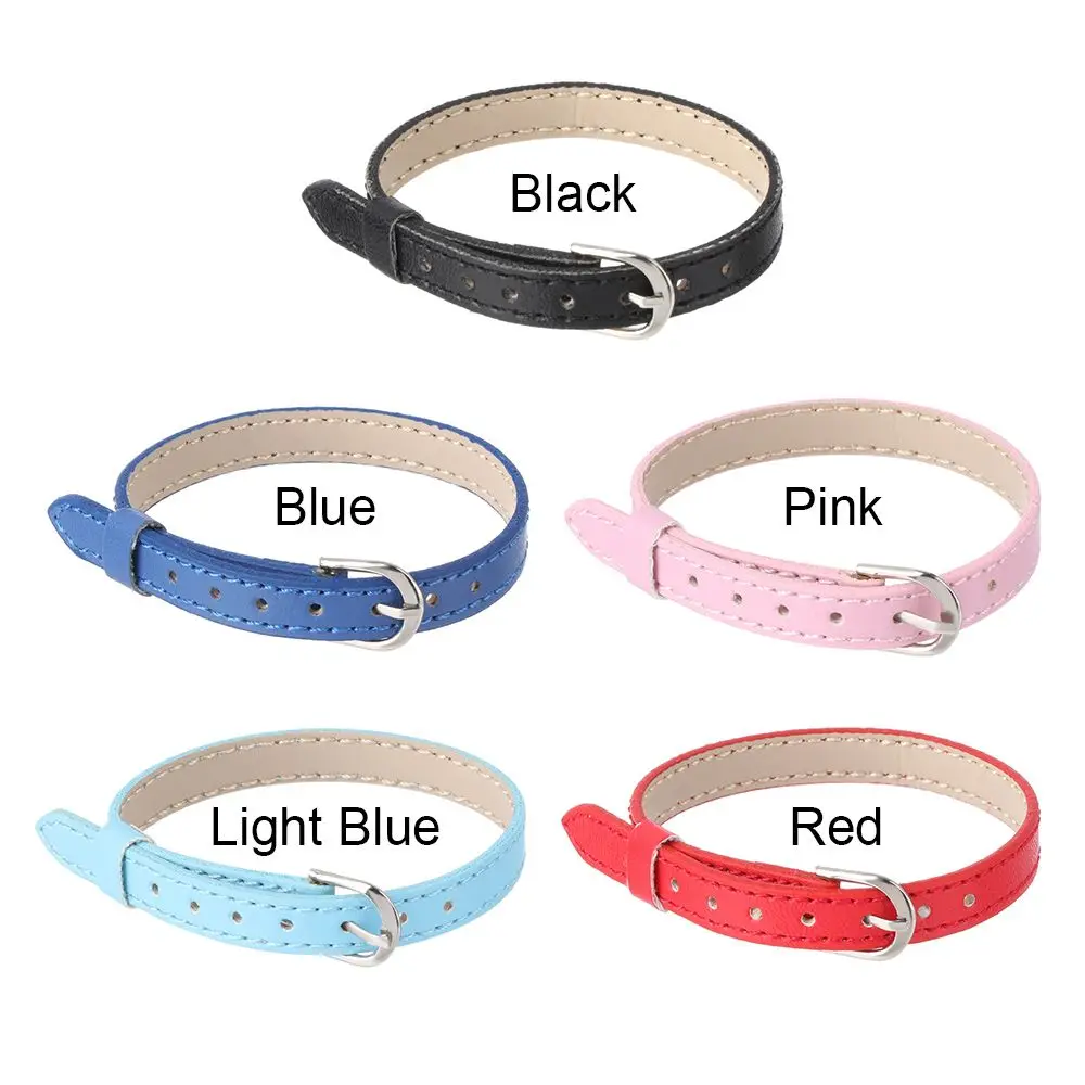 Mini Artificial Leather Belt Doll Waist Belt for Bjd Doll Clothes Bag Handmade DIY Doll Accessories Long 20cm Width 5/8mm
