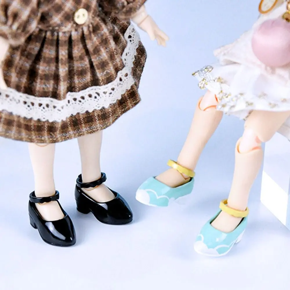 Ob11 Shoes Slippers PVC MIni Shoes Sandals Cartoon Cute Sports Shoes For Molly Obitsu11 Gsc Ufdolls 1/12BJD Dolls Accessories