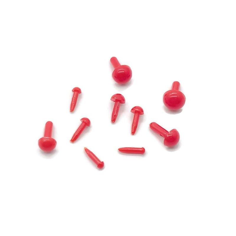 1.8mm/2mm/2.5mm/3mm/3.5mm/4mm/4.5mm/5mm/5.5mm/6mm Doll Eyes for crochet toy Plastic DIY Doll Accessroies  100pcs/lot