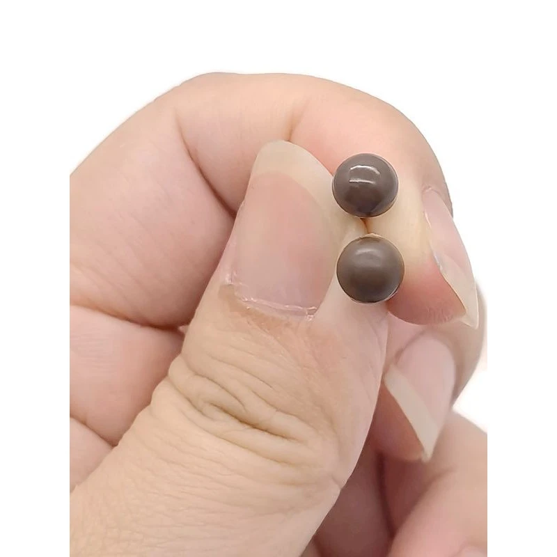 1.8mm/2mm/2.5mm/3mm/3.5mm/4mm/4.5mm/5mm/5.5mm/6mm Doll Eyes for crochet toy Plastic DIY Doll Accessroies  100pcs/lot