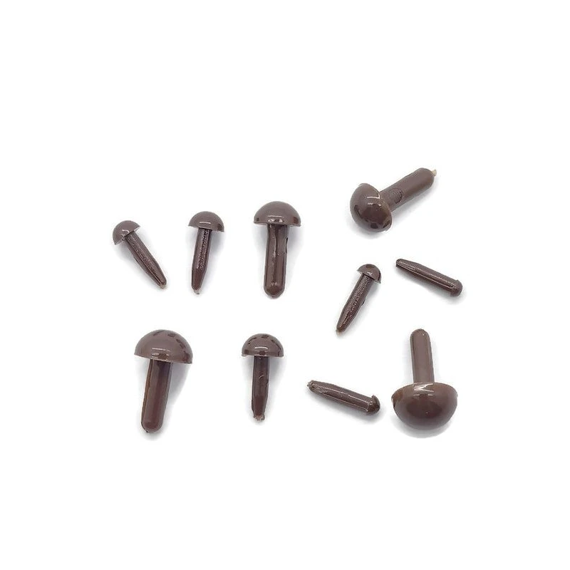 1.8mm/2mm/2.5mm/3mm/3.5mm/4mm/4.5mm/5mm/5.5mm/6mm Doll Eyes for crochet toy Plastic DIY Doll Accessroies  100pcs/lot