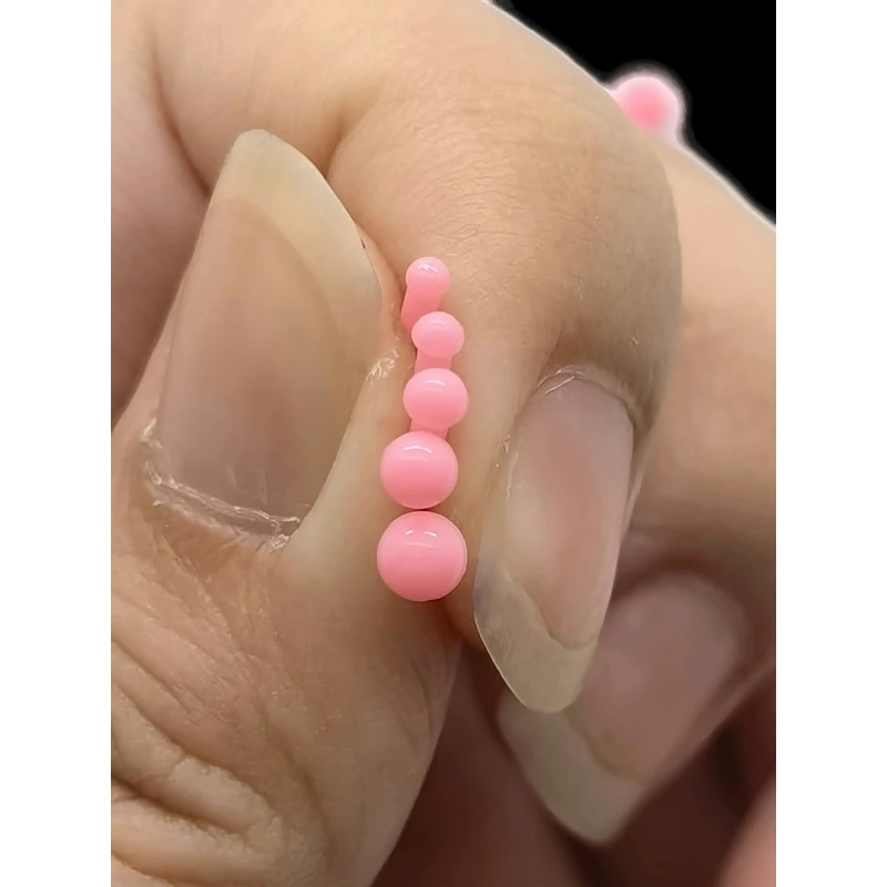 1.8mm/2mm/2.5mm/3mm/3.5mm/4mm/4.5mm/5mm/5.5mm/6mm Doll Eyes for crochet toy Plastic DIY Doll Accessroies  100pcs/lot