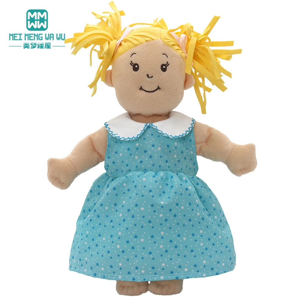 Doll Clothes Fashion T Shirt Pants Cartoon Dress Fits 45cm American Doll Toy Accessories Gift Girls