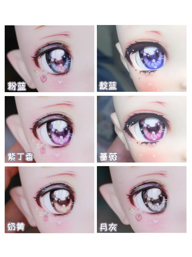 BJD eyes doll Metallic effect eyes 10mm-24mm doll acrylic eyes for ob11 1/8 1/6 1/4 1/3 BJD SD doll accessories doll eyes