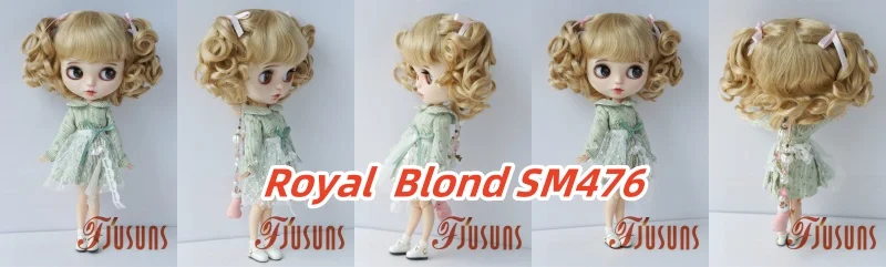 FJusuns Doll Wigs JD011 Doll Wig All Size Lovely Curls Charming Synthetic Mohair BJD Hair SD Blythes Doll Accessories Doll Hair