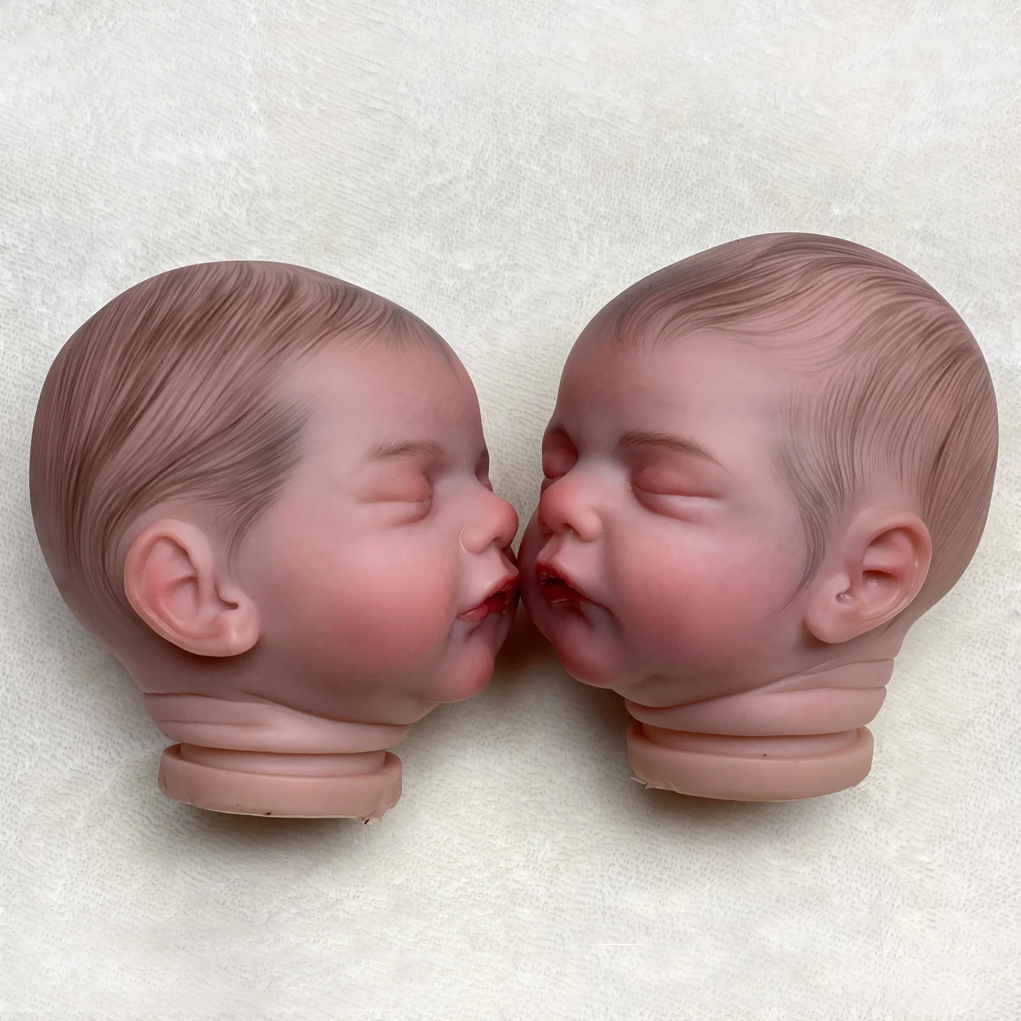 45cm Artist Oil Painted Sam Reborn Doll Kits Lifelike Real Kit Reborn Acessórios Para Peças De Bebê Em Boneca Renascidos