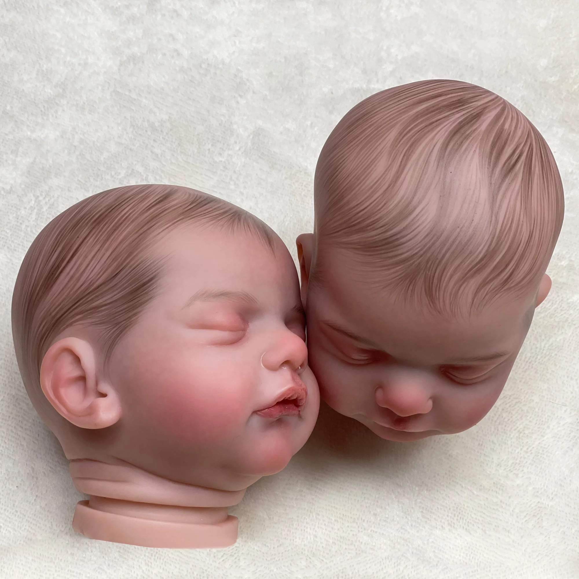 45cm Artist Oil Painted Sam Reborn Doll Kits Lifelike Real Kit Reborn Acessórios Para Peças De Bebê Em Boneca Renascidos