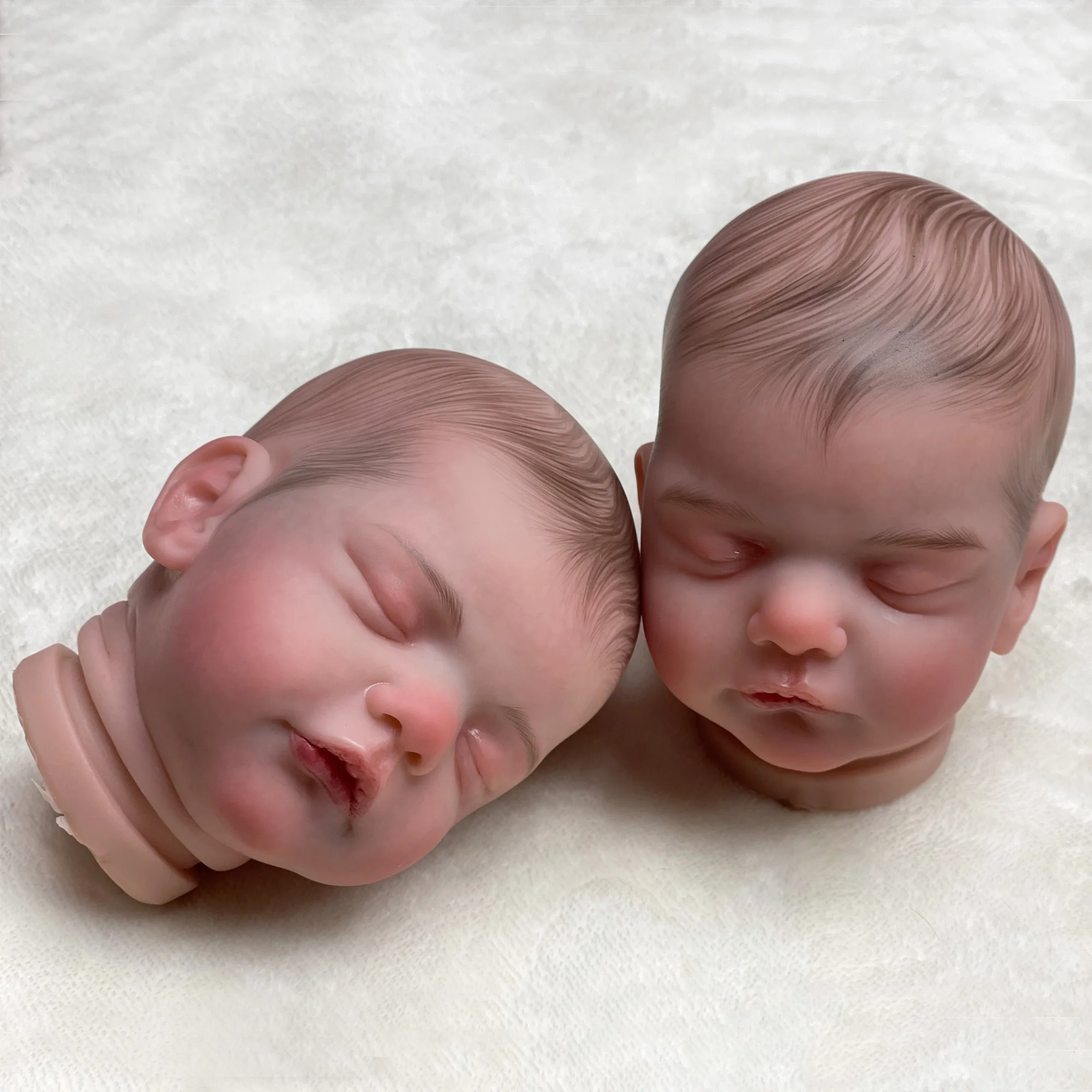 45cm Artist Oil Painted Sam Reborn Doll Kits Lifelike Real Kit Reborn Acessórios Para Peças De Bebê Em Boneca Renascidos