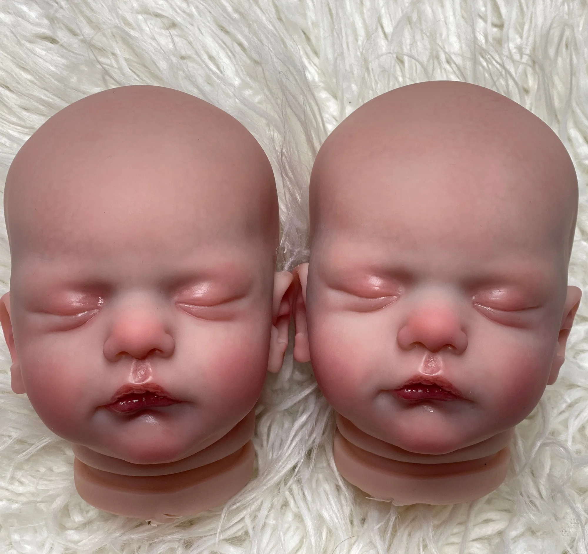 45cm Artist Oil Painted Sam Reborn Doll Kits Lifelike Real Kit Reborn Acessórios Para Peças De Bebê Em Boneca Renascidos