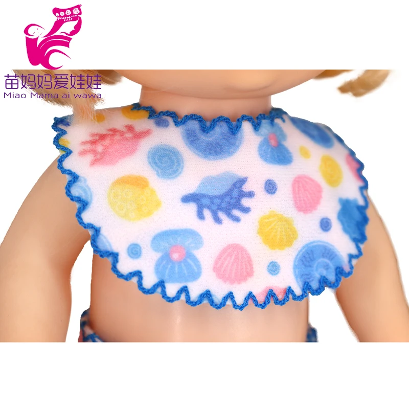 Doll Summer Green Sequins Dress 12 Inch Baby Doll Clothes Children Birthday Gift