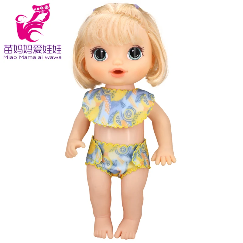 Doll Summer Green Sequins Dress 12 Inch Baby Doll Clothes Children Birthday Gift