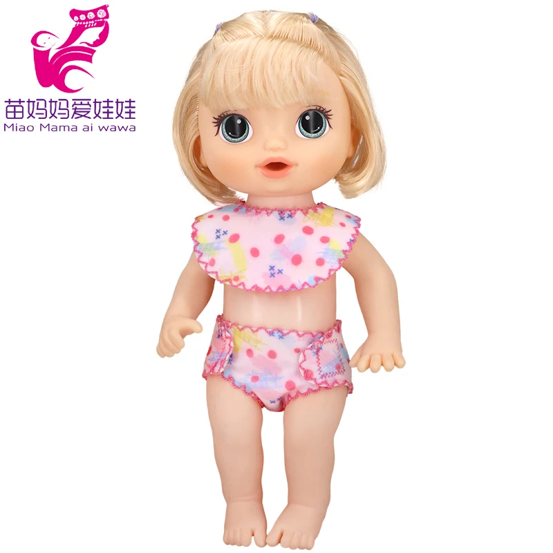 Doll Summer Green Sequins Dress 12 Inch Baby Doll Clothes Children Birthday Gift