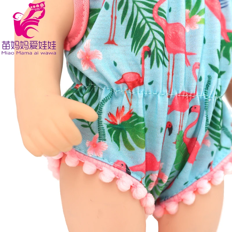 Doll Summer Green Sequins Dress 12 Inch Baby Doll Clothes Children Birthday Gift