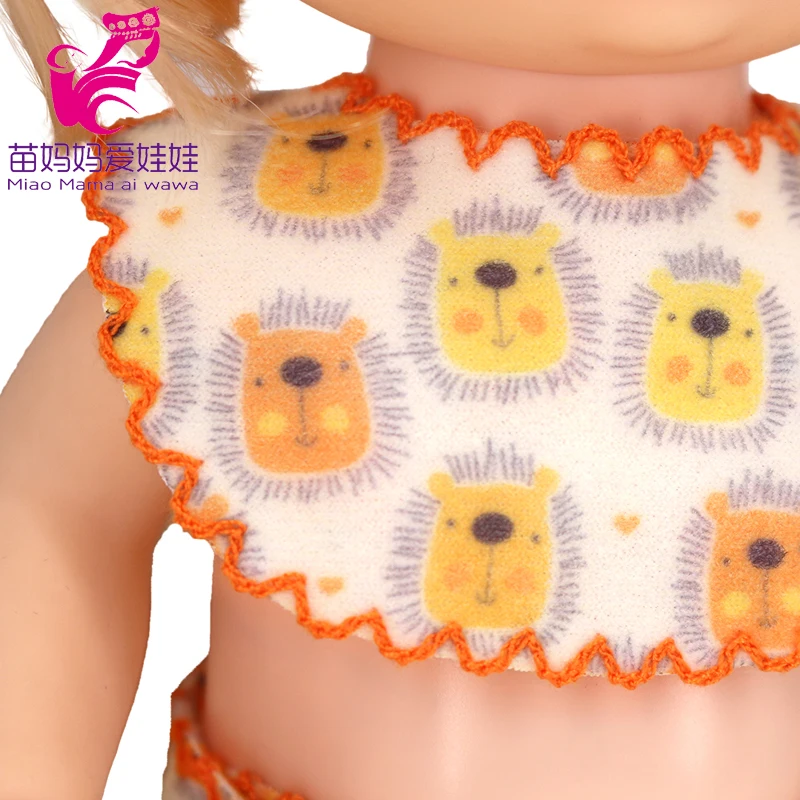 Doll Summer Green Sequins Dress 12 Inch Baby Doll Clothes Children Birthday Gift