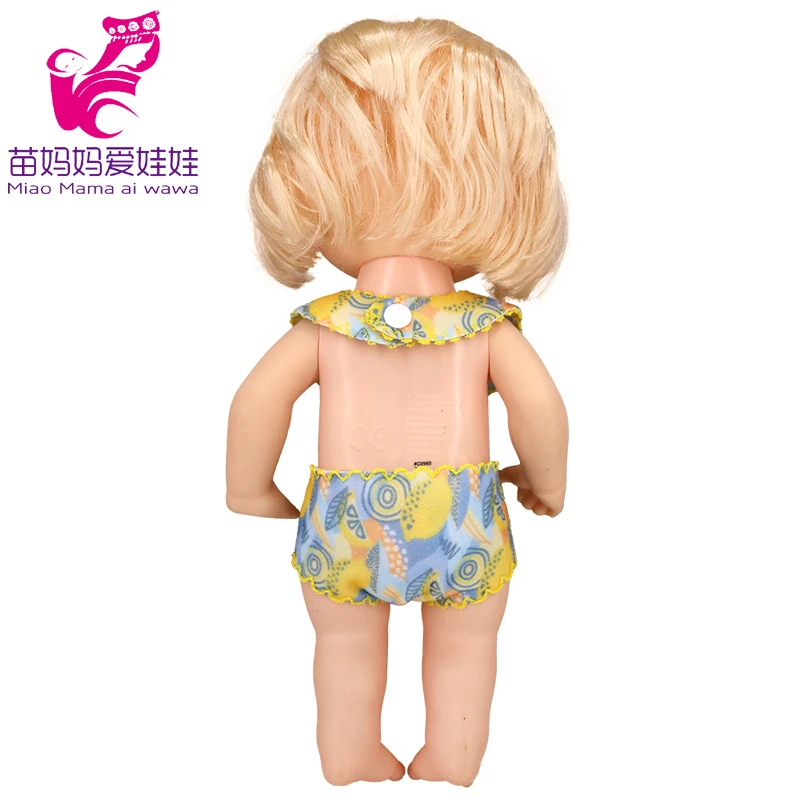 Doll Summer Green Sequins Dress 12 Inch Baby Doll Clothes Children Birthday Gift