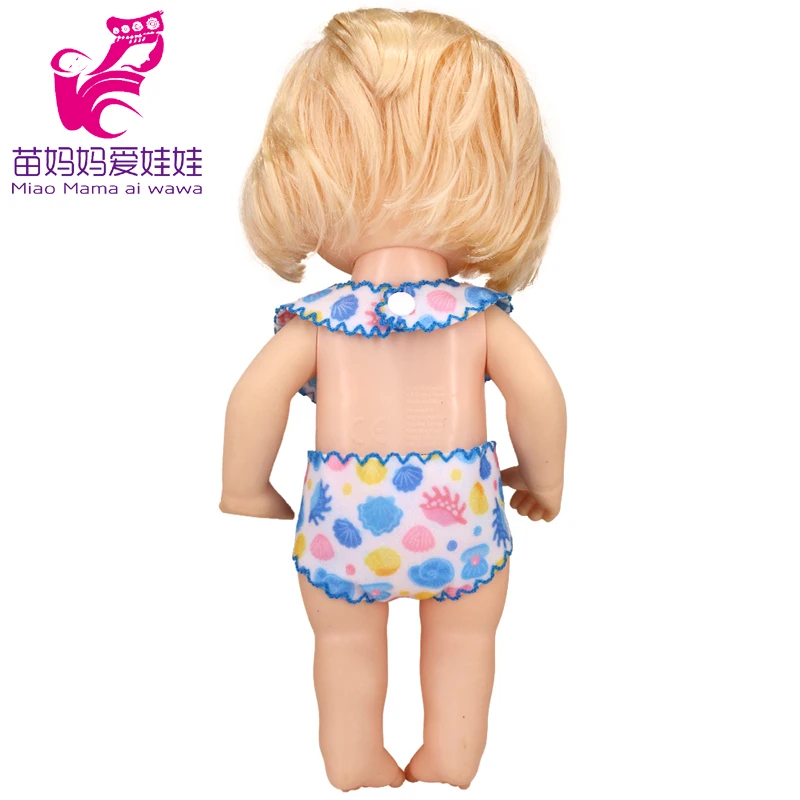 Doll Summer Green Sequins Dress 12 Inch Baby Doll Clothes Children Birthday Gift