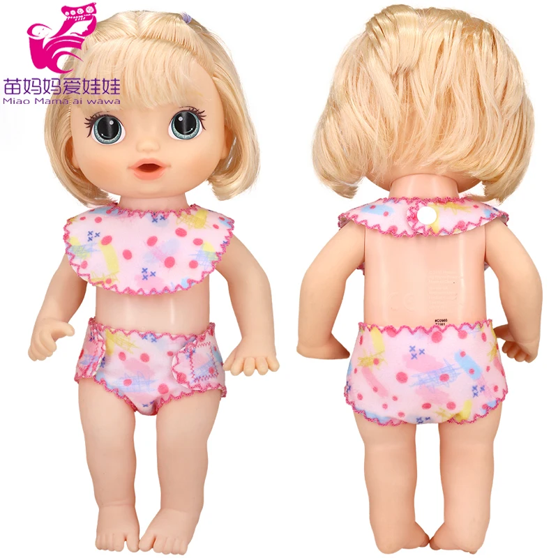 Doll Summer Green Sequins Dress 12 Inch Baby Doll Clothes Children Birthday Gift