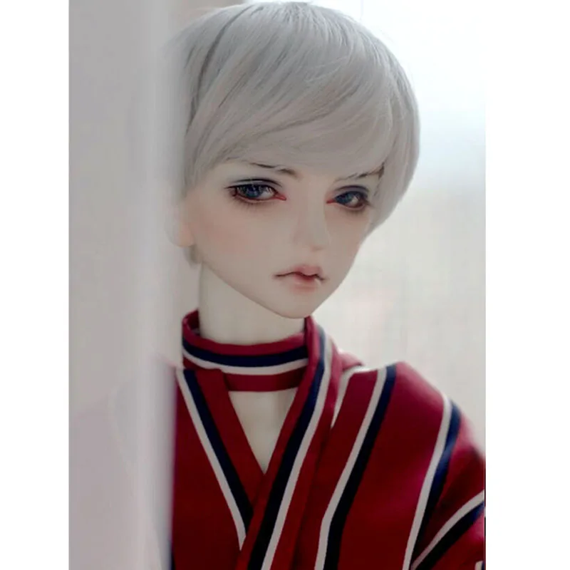 Cool Style 1/3 1/4 1/6 1/8 Bjd Wig High Temperature Short Hair MSD SD For BJD Doll Wig