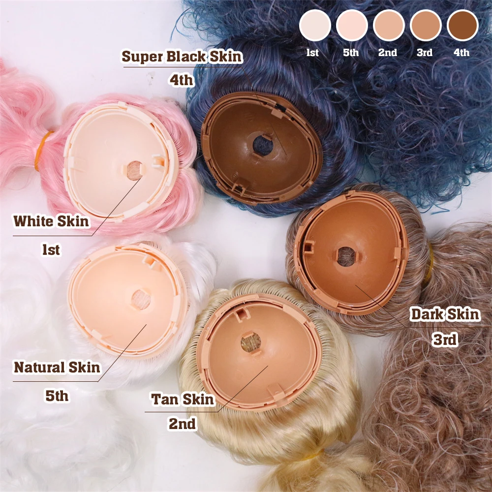 DBS RBL Scalp Wigs including the endoconch series Accessories for 30cm blyth icy doll girl gift toy