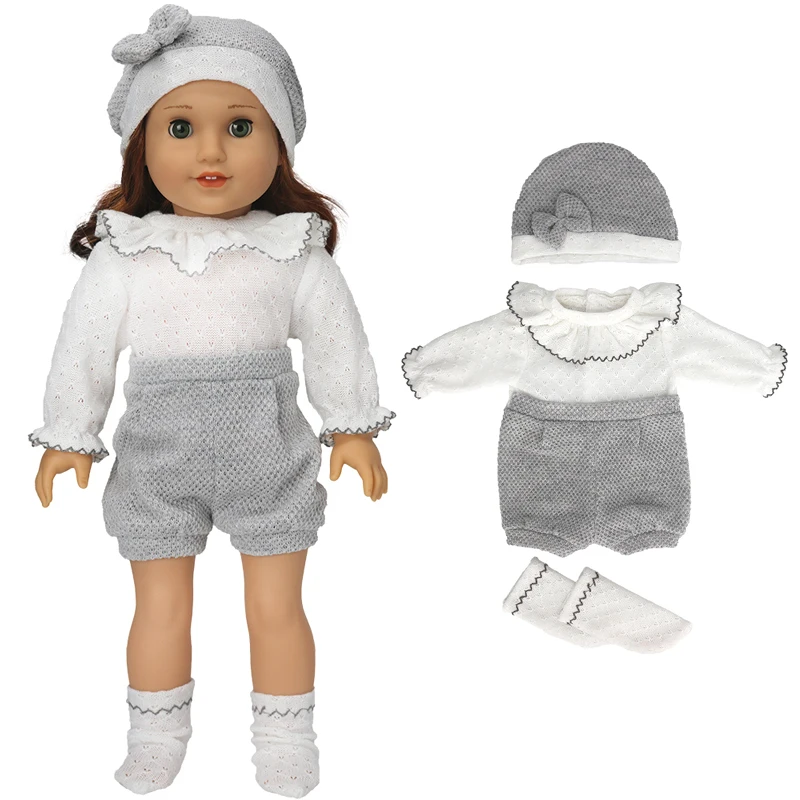 18" Girl Dolls Clothes Pants 43 Cm Reborn BabyDoll Clothes Children Girl Toys Gifts
