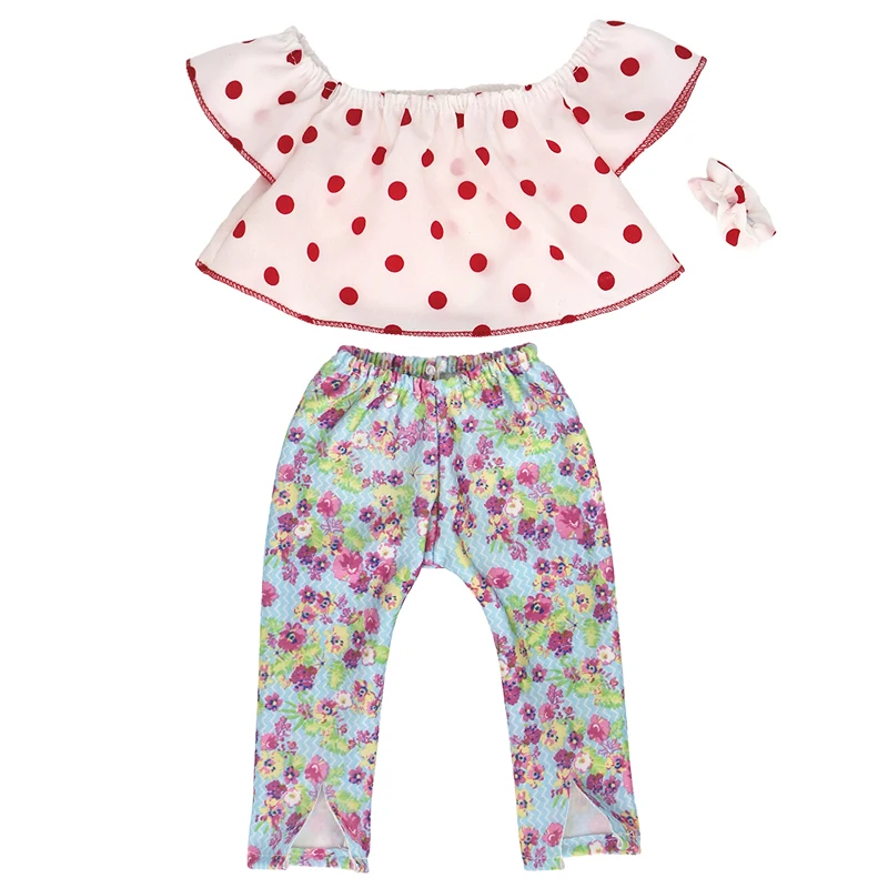 18" Girl Dolls Clothes Pants 43 Cm Reborn BabyDoll Clothes Children Girl Toys Gifts
