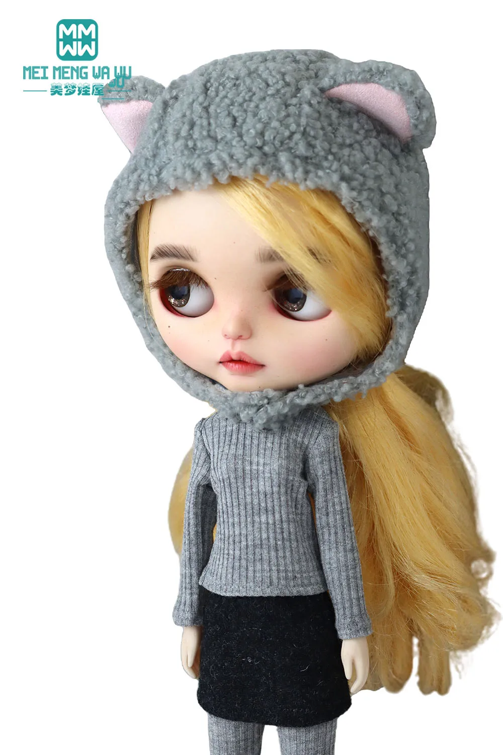Blyth Clothes Fashion Woolen Overcoat Winter Coat Toys Gift