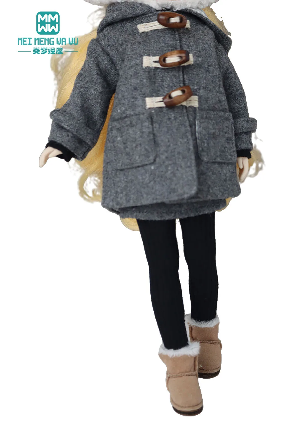Blyth Clothes Fashion Woolen Overcoat Winter Coat Toys Gift