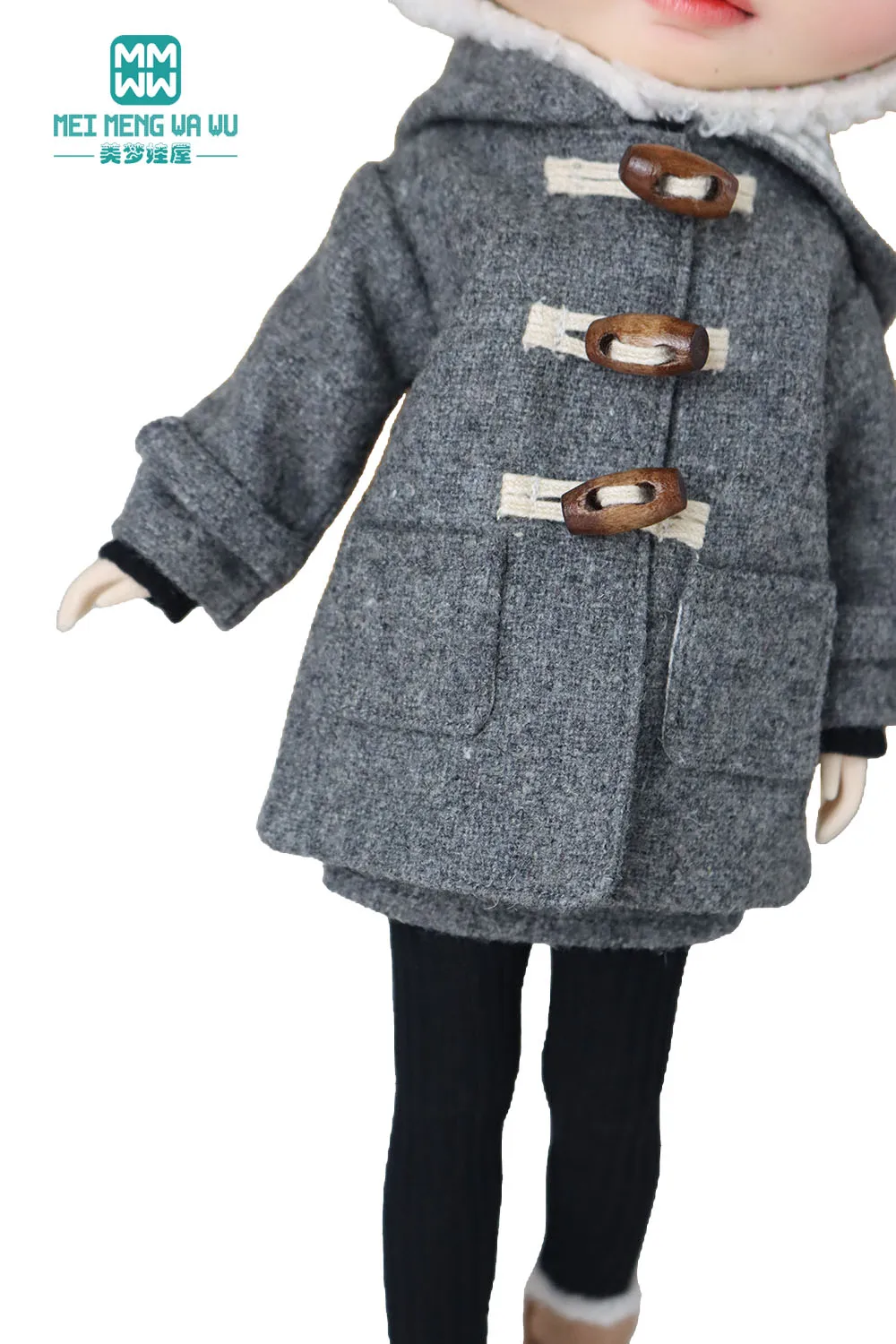 Blyth Clothes Fashion Woolen Overcoat Winter Coat Toys Gift