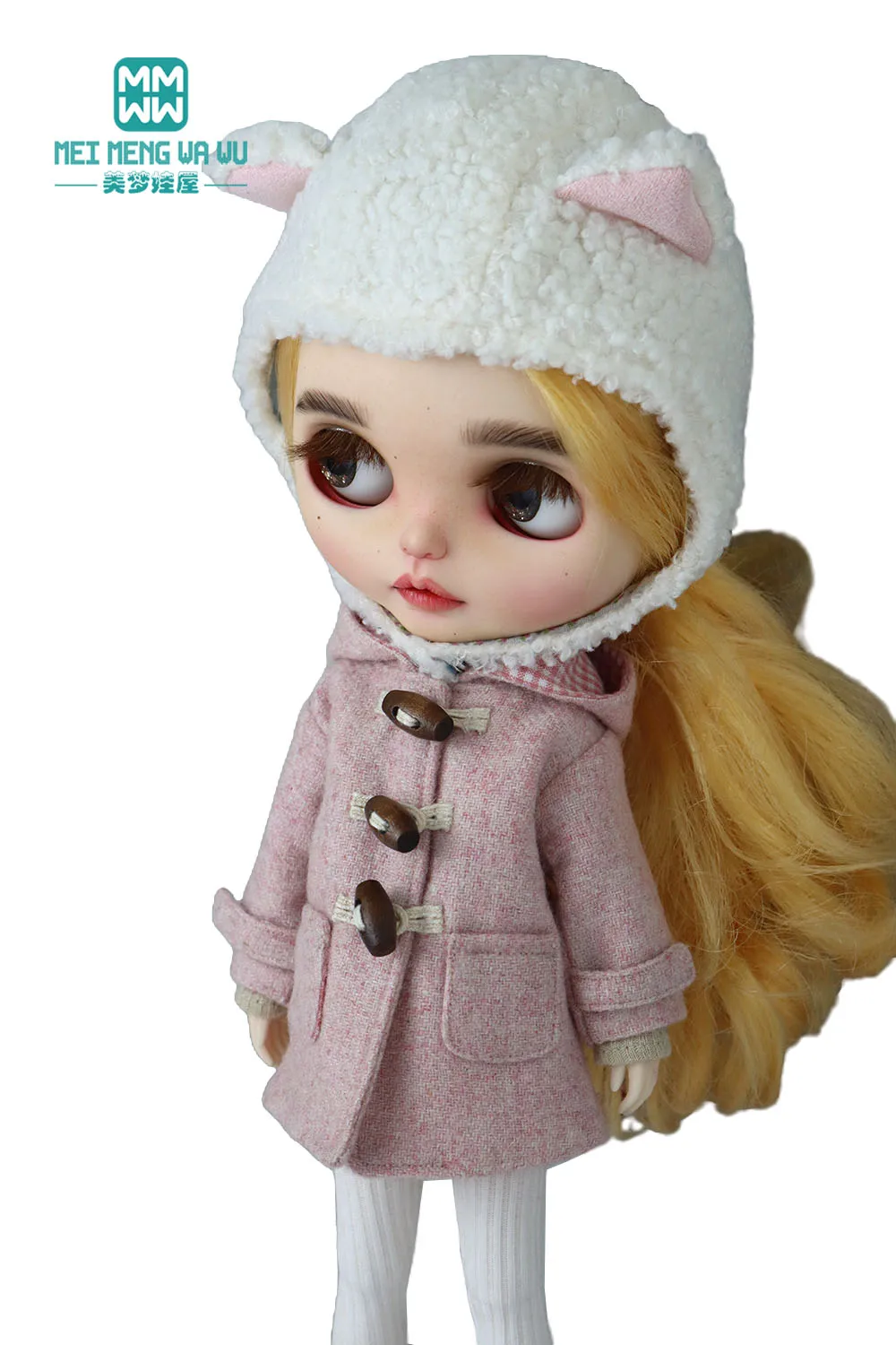 Blyth Clothes Fashion Woolen Overcoat Winter Coat Toys Gift
