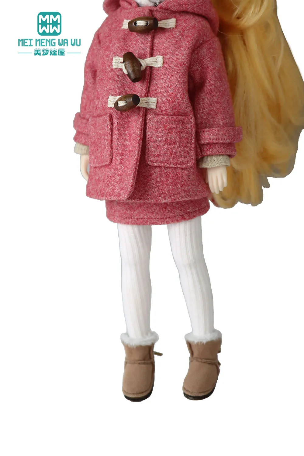 Blyth Clothes Fashion Woolen Overcoat Winter Coat Toys Gift