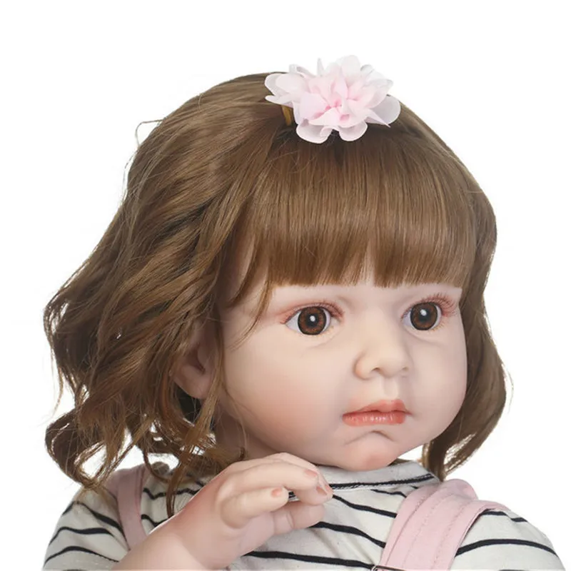 Many Hair Styles Reborn Doll /BJD Doll Hair Wig Fit The Circumference of A Doll's Head is About 46cm Silicone Reborn Dolls Hair