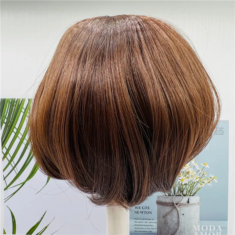 13 different Hair Style Silicone Reborn Baby Doll Hair Wig Long Curly Brown Golden Hair for BJD doll Reborn Dolls Hair Accessory