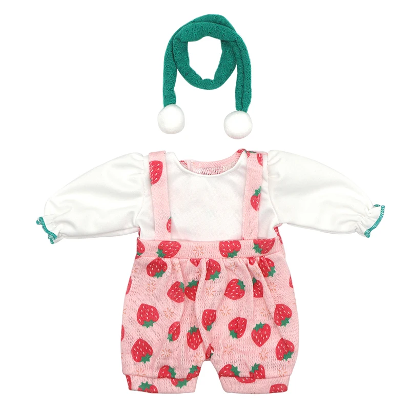 Reborn Baby Dolls Dress for 40 Cm Nenuco Ropa Y Su Hermanita Children Girl Gift Doll Clothes