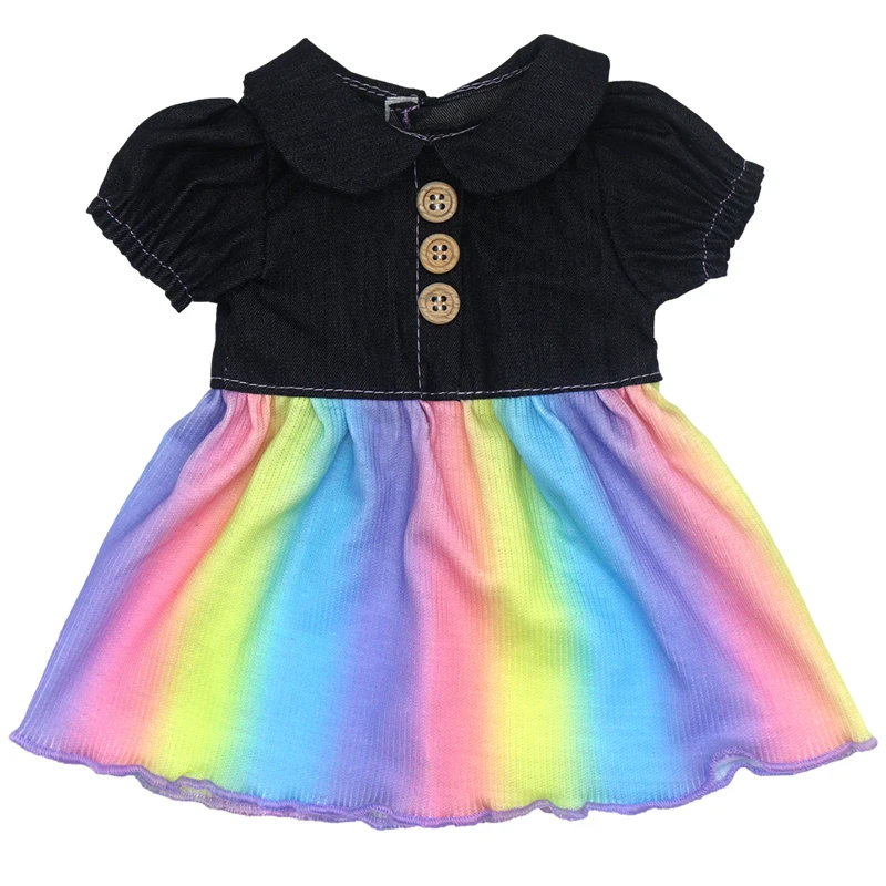 Reborn Baby Dolls Dress for 40 Cm Nenuco Ropa Y Su Hermanita Children Girl Gift Doll Clothes