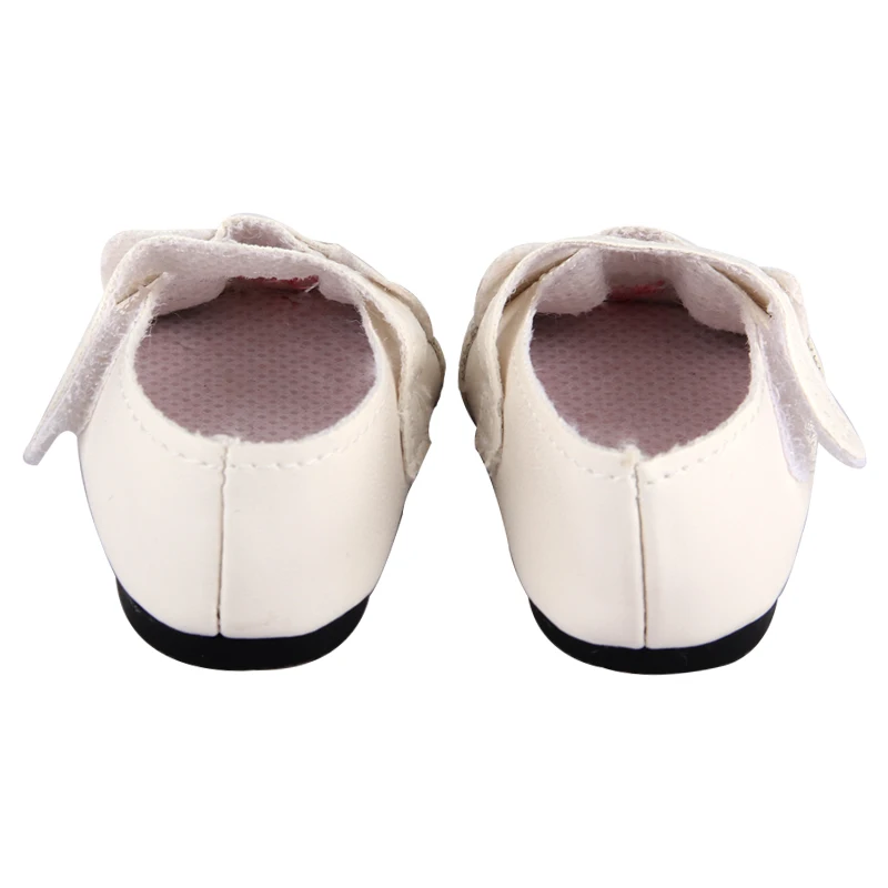 Cute Jacquard American 18 Inch Girl Doll 7cm Shoes Boots Embroidery Rabbit Cartoon Doll Shoes For 43cm Baby New Born,DIY,OG Doll
