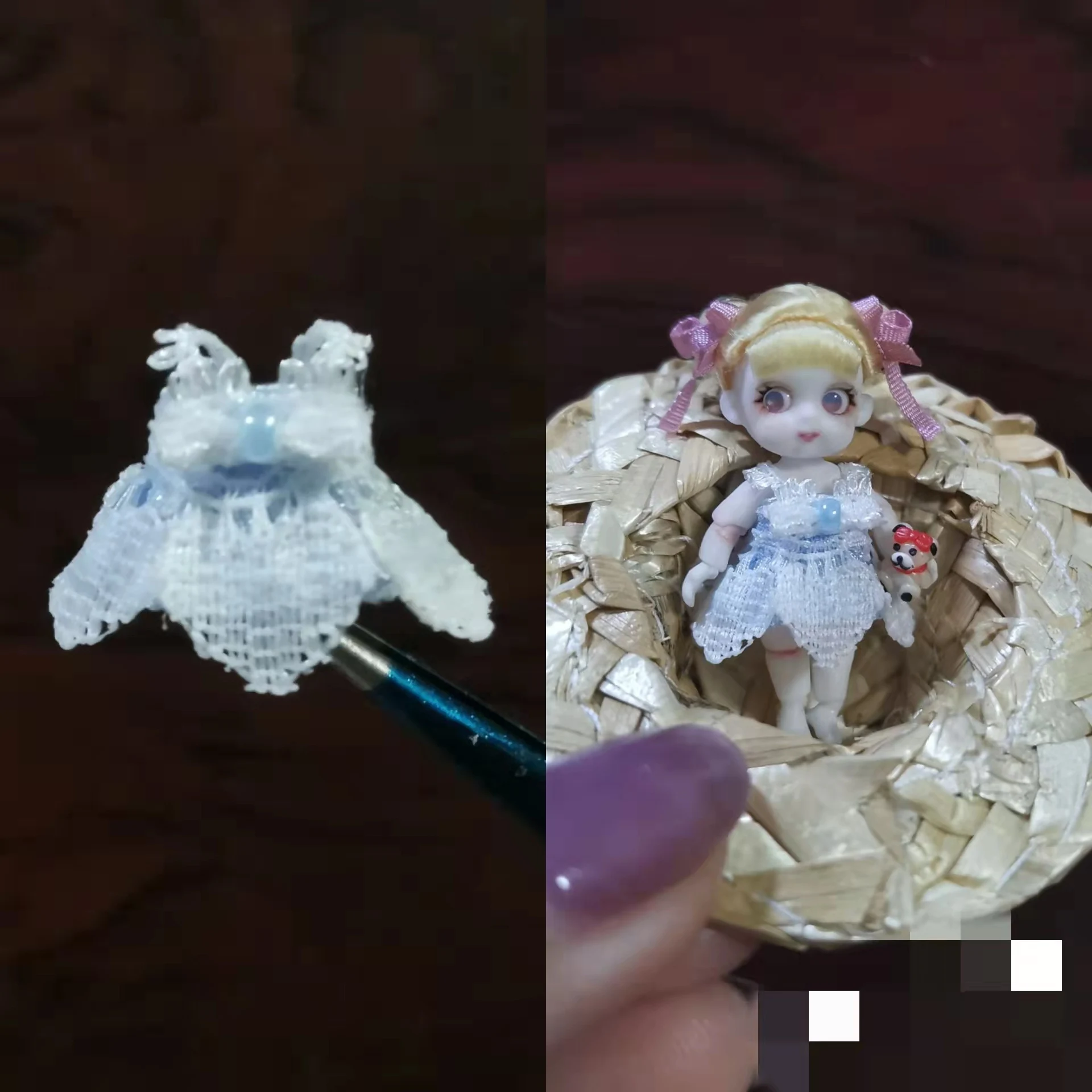 Mini doll clothes custom 3.5cm 4cm 5cm doll LAIL doll clothes