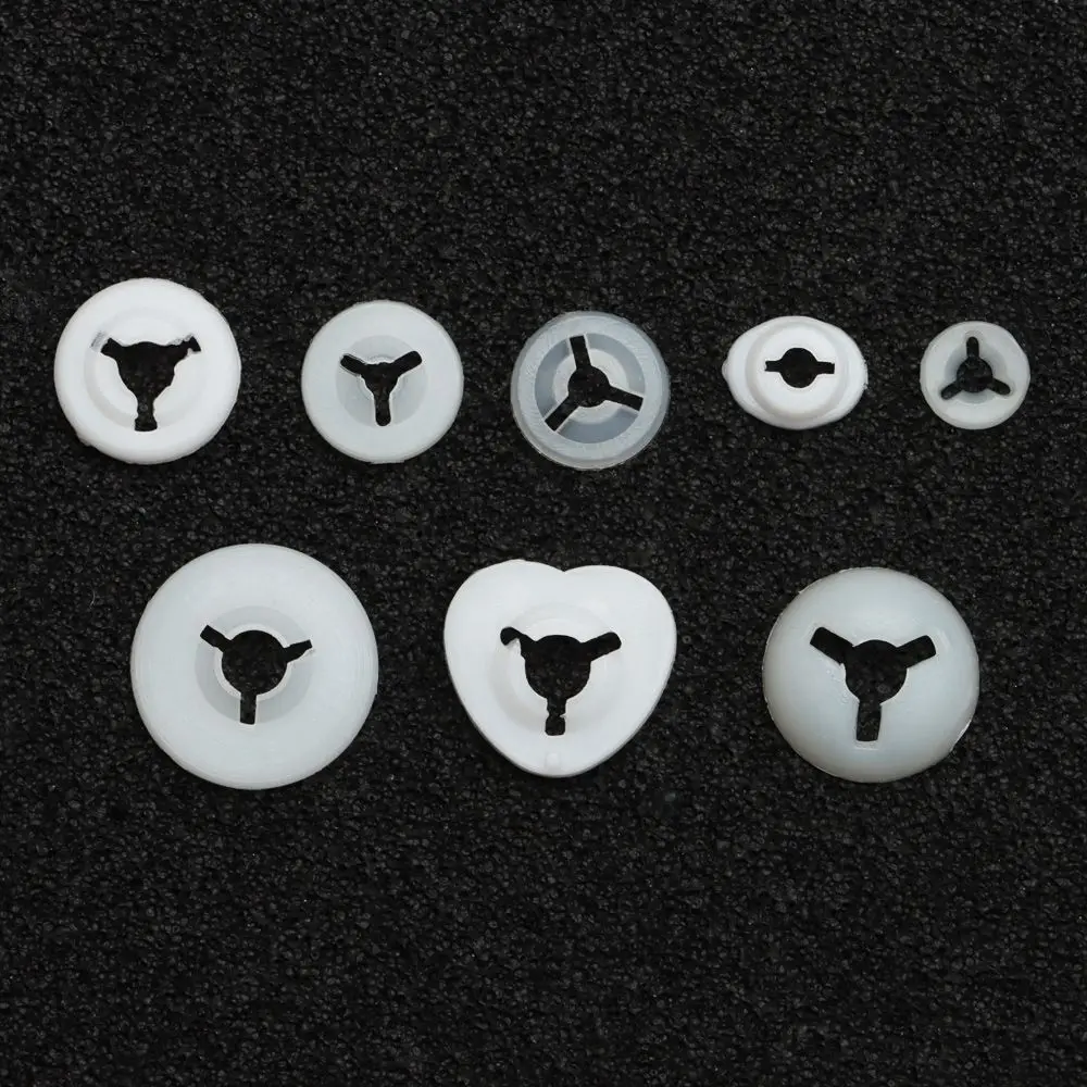 100Pcs/bag Round Doll Eye Gaskets Washers for Plastic Safety Eyes Nose Back for Bear Doll Animal Toys DIY Craft Child Kids New