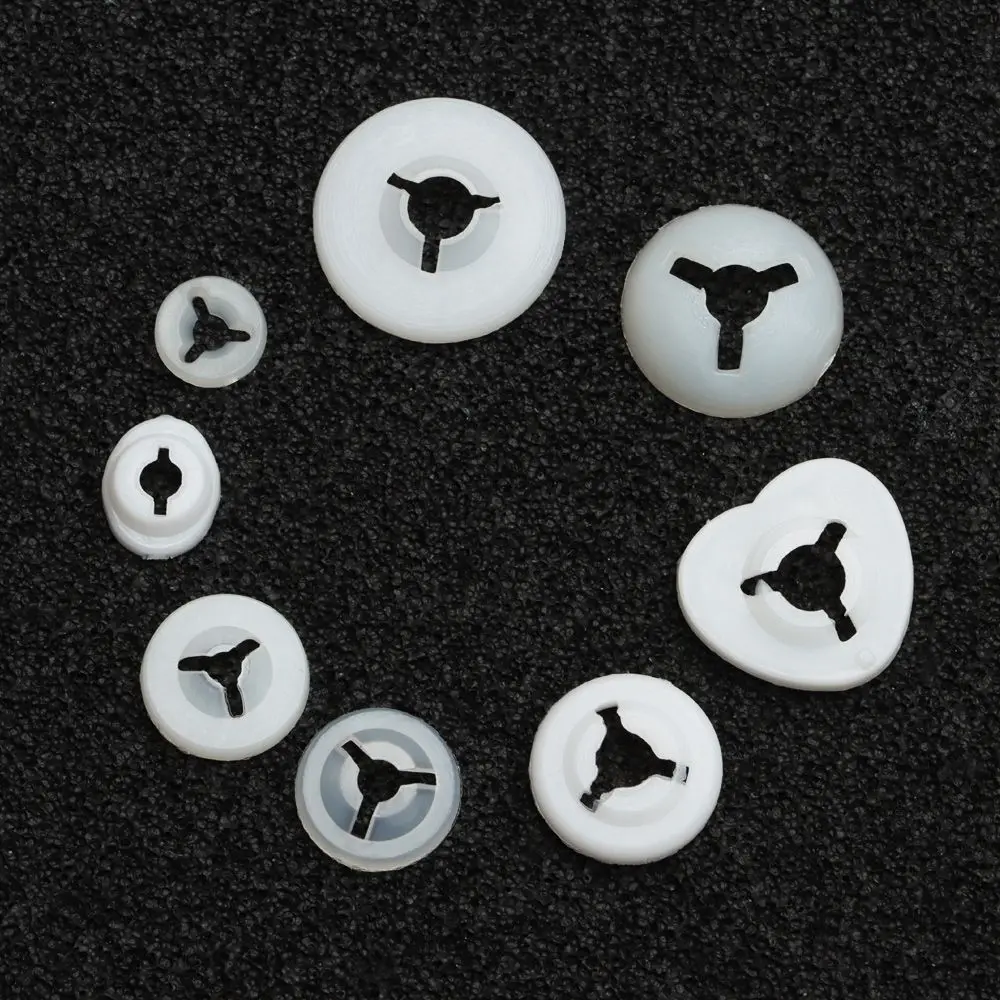 100Pcs/bag Round Doll Eye Gaskets Washers for Plastic Safety Eyes Nose Back for Bear Doll Animal Toys DIY Craft Child Kids New