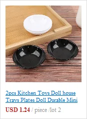 1/12 Dollhouse Miniature Accessories Mini Plate Dollhouse Miniature Baking Tray for Doll House Decoration
