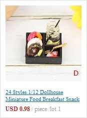 1/12 Dollhouse Miniature Accessories Mini Plate Dollhouse Miniature Baking Tray for Doll House Decoration
