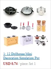 1/12 Dollhouse Miniature Accessories Mini Plate Dollhouse Miniature Baking Tray for Doll House Decoration