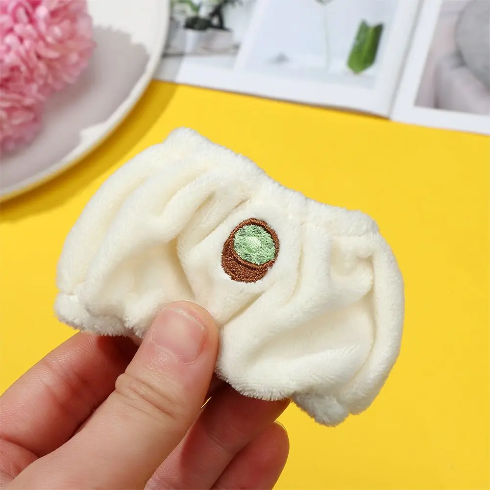 20CM Plush Doll Pants Cute Cartoon Plush Underwear Fashion Jeans Shorts Casual Wears For Idol Dolls Accessories Kids Toys