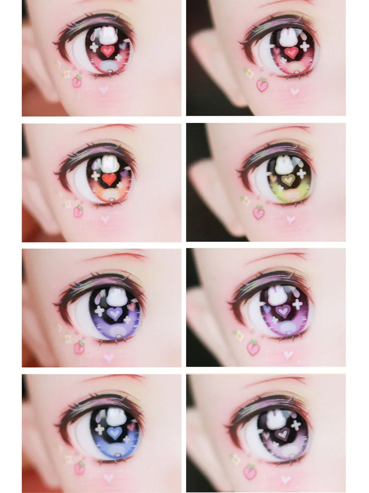 BJD eyes doll pressure eyes 10mm-24mm doll acrylic eyes for 1/8 1/6 1/4 1/3 BJD SD doll accessories doll eyes