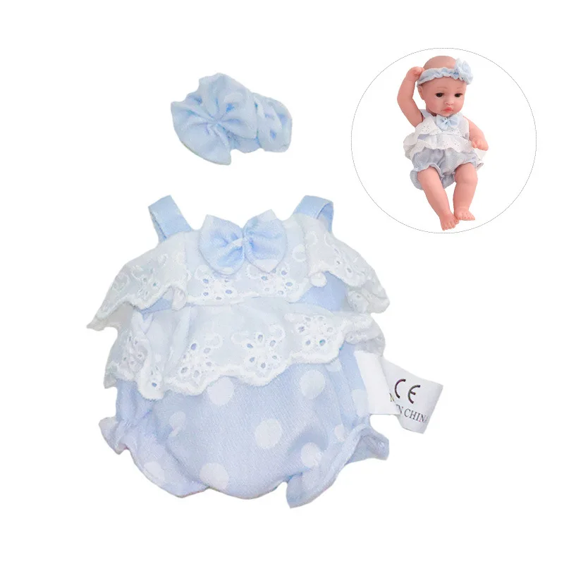 Yeezwood Doll Clothes for 12inch 30cm Reborn Doll Outfit Accessories Skirt Dress Sweater for Baby Dolls Toys Accessories Clothes