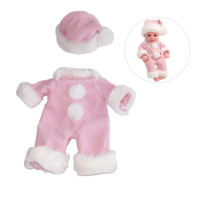 Yeezwood Doll Clothes for 12inch 30cm Reborn Doll Outfit Accessories Skirt Dress Sweater for Baby Dolls Toys Accessories Clothes