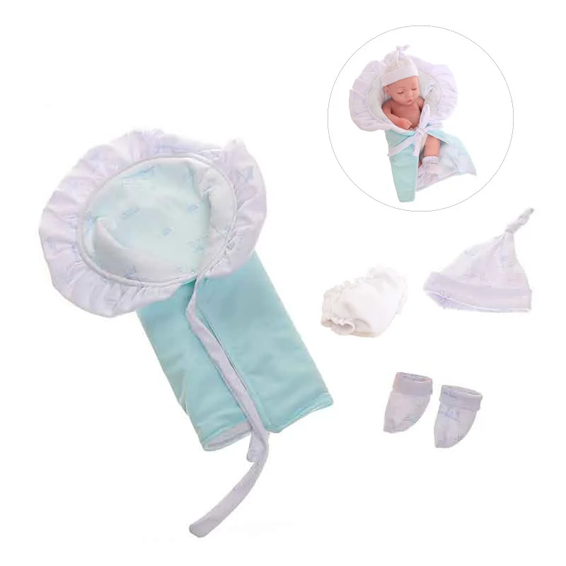 Yeezwood Doll Clothes for 12inch 30cm Reborn Doll Outfit Accessories Skirt Dress Sweater for Baby Dolls Toys Accessories Clothes